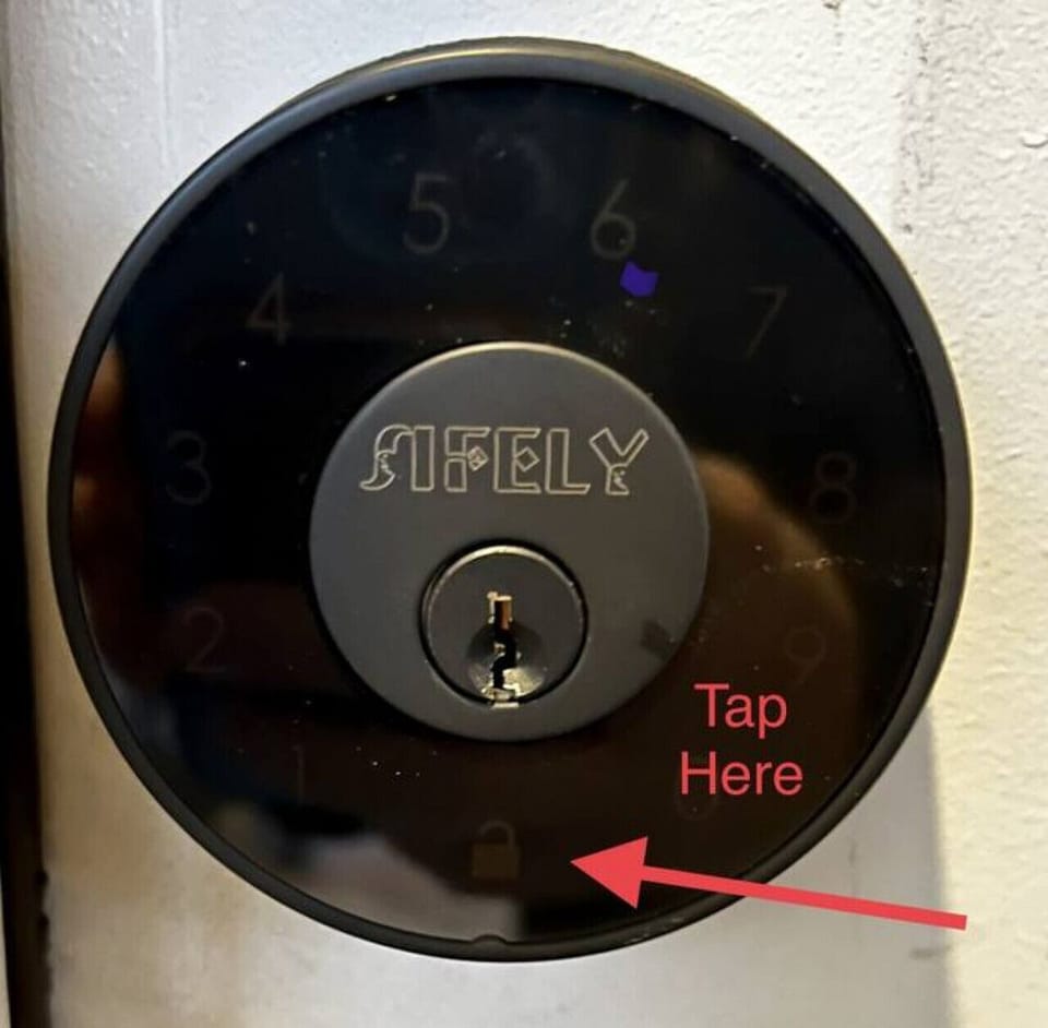 Tap to activate, Then use your code,Tap again to unlock