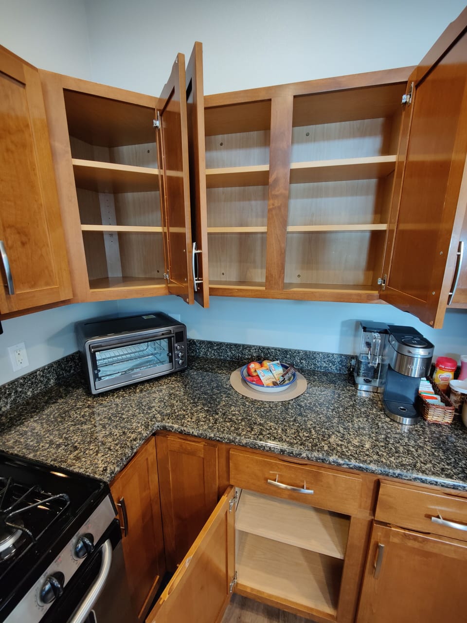 YOUR Personal Pantry plenty of space for groc. Especially handy on longer stays