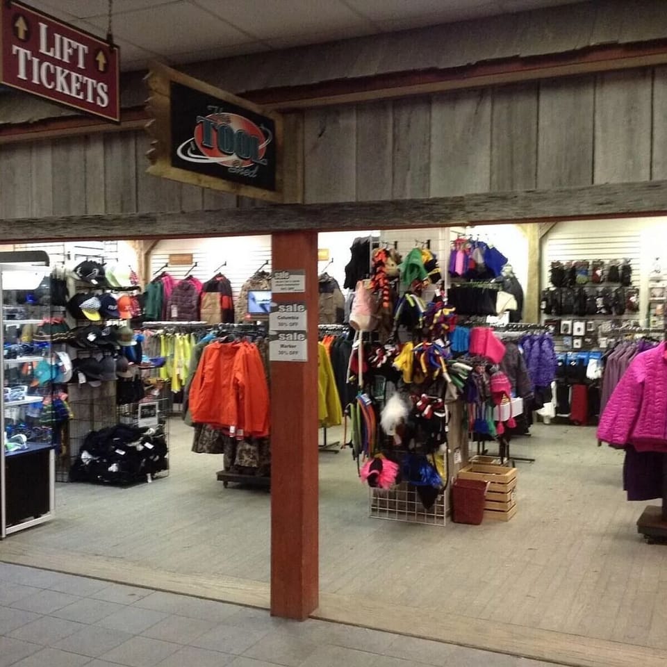 Tool Shed retail shop in our building.