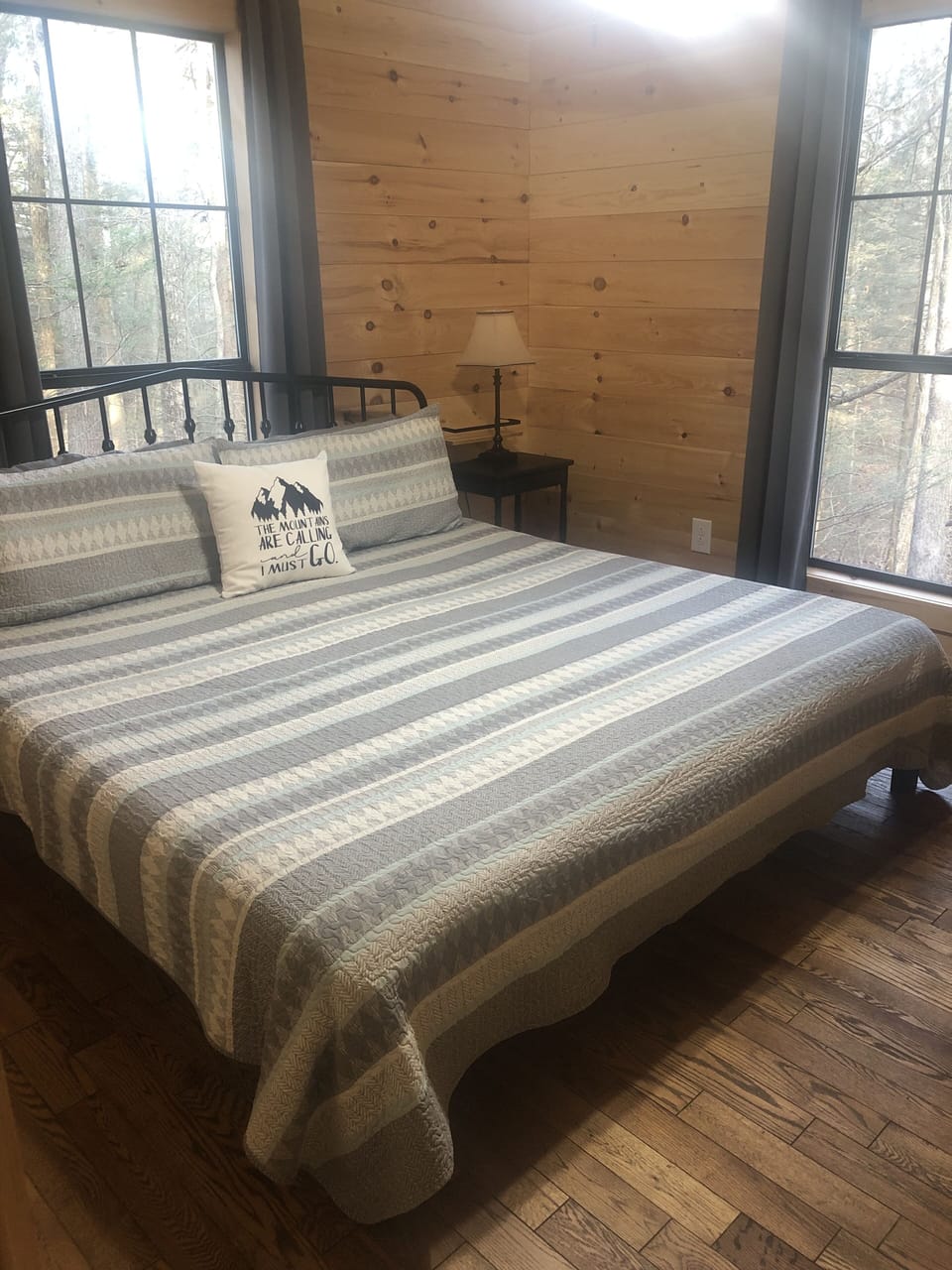 Master bedroom with king bed #2