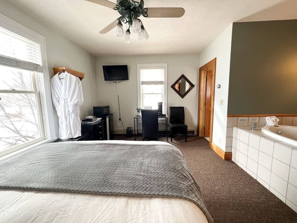 Queen Bed and Eco Luxe Robes