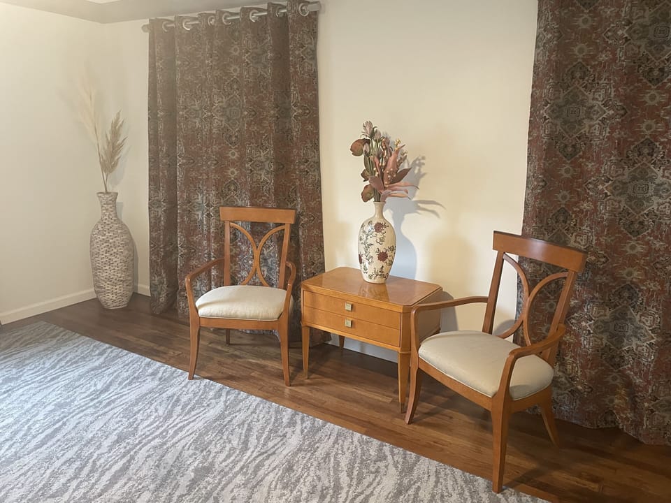 Master Bedroom seating area