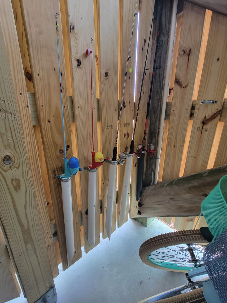 Fishing poles