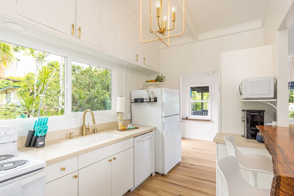 Amazing, well stocked, full size kitchen