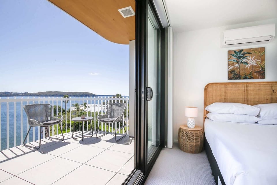 Master Bedroom with Balcony Access