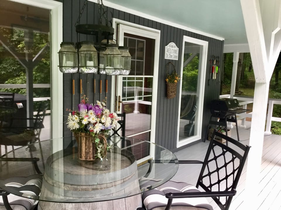 Covered porch