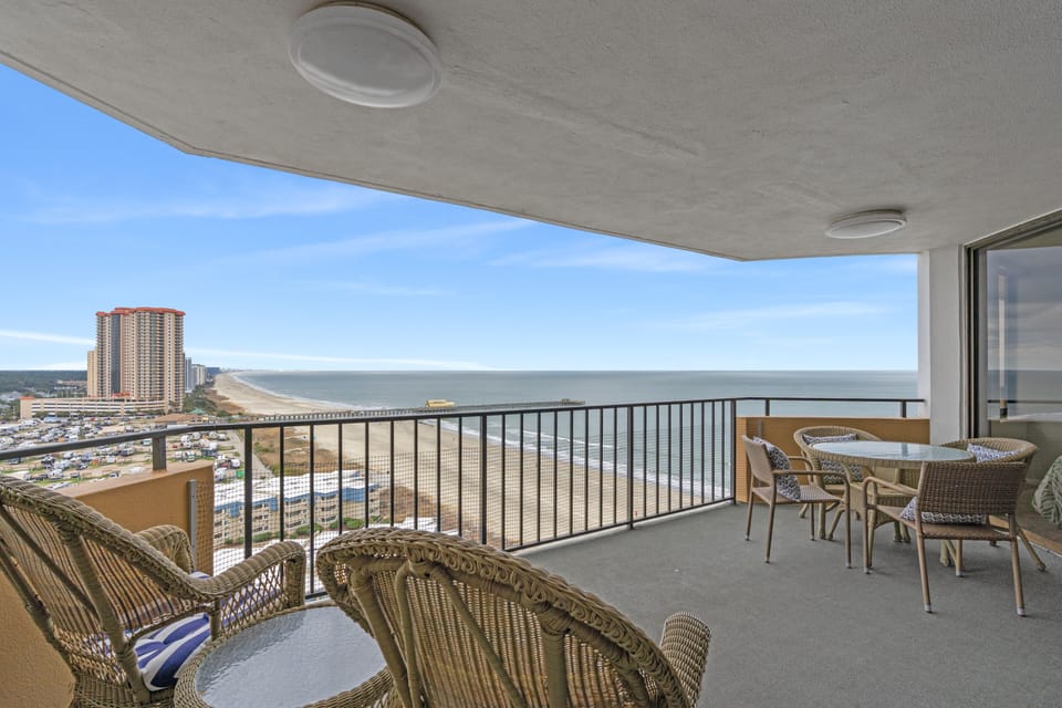 Private Ocean View Balcony
