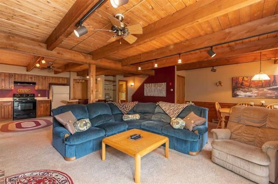 Living room on the main floor.