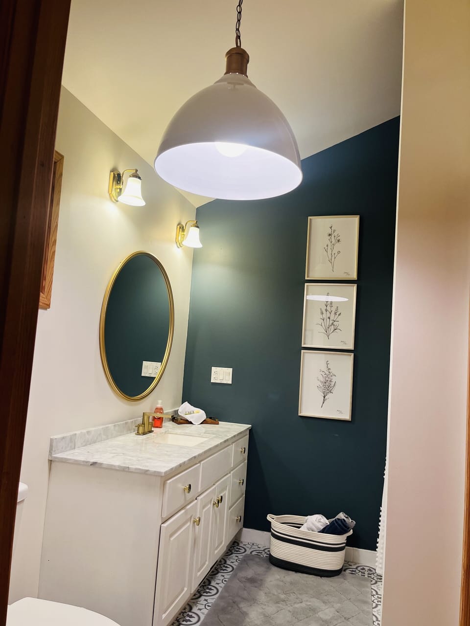 Master bathroom