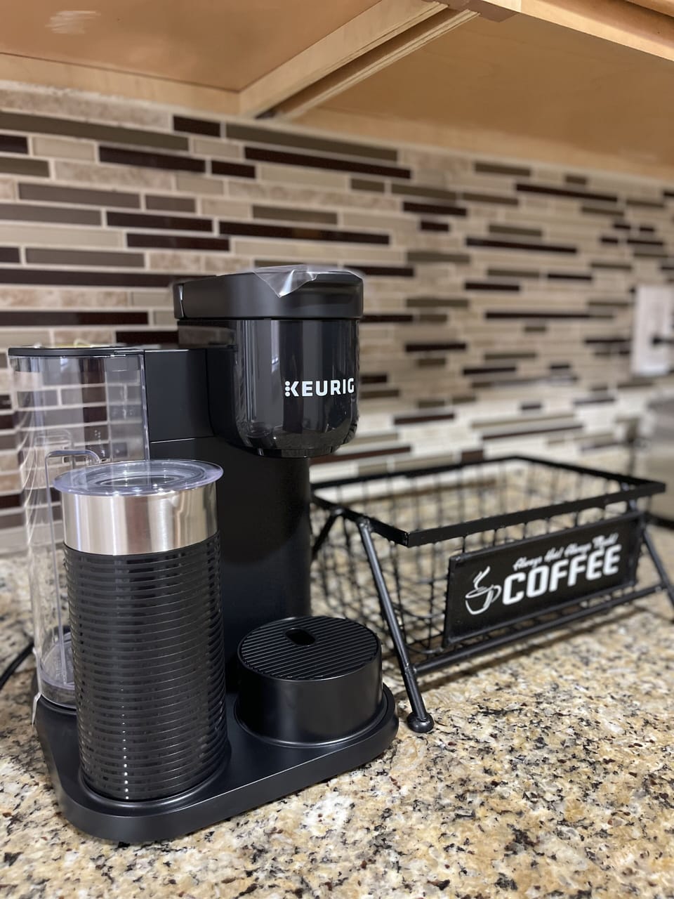 Coffee machine with free coffee!