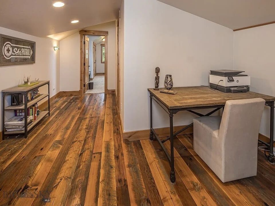 Upstairs Hallway and Workspace
