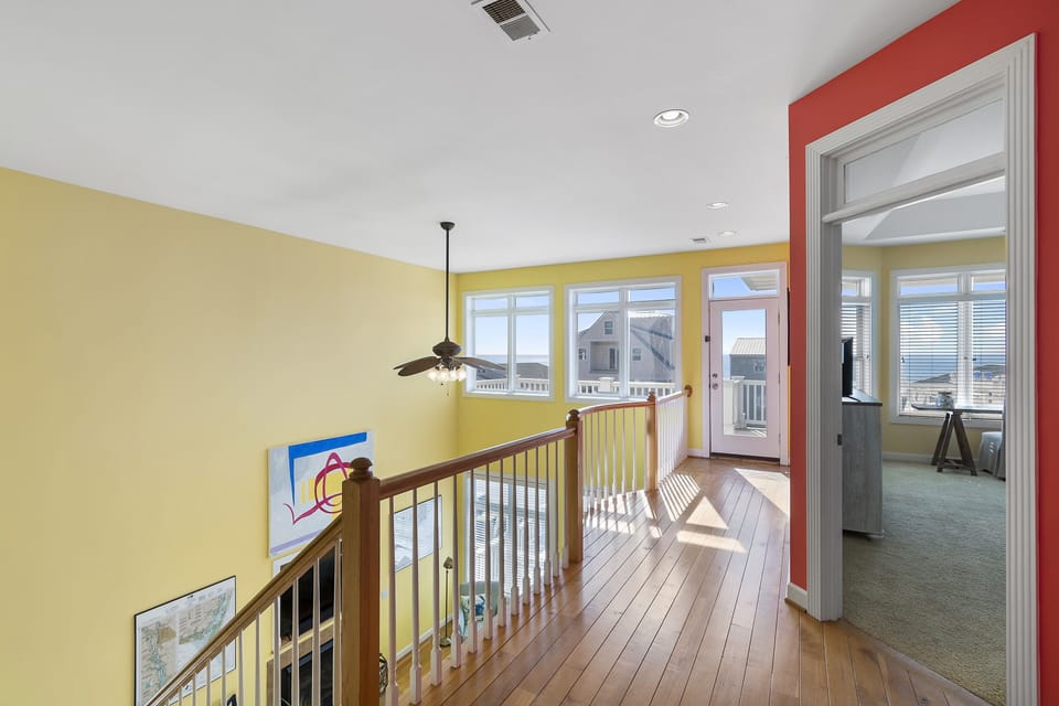 Upstairs Balcony