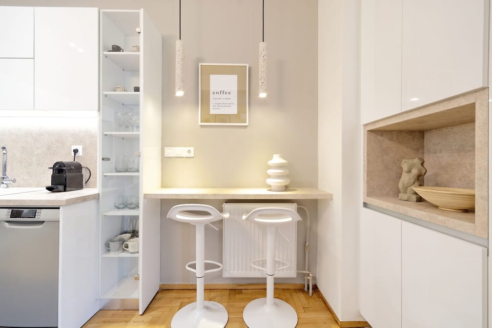 Our cozy coffee corner!
