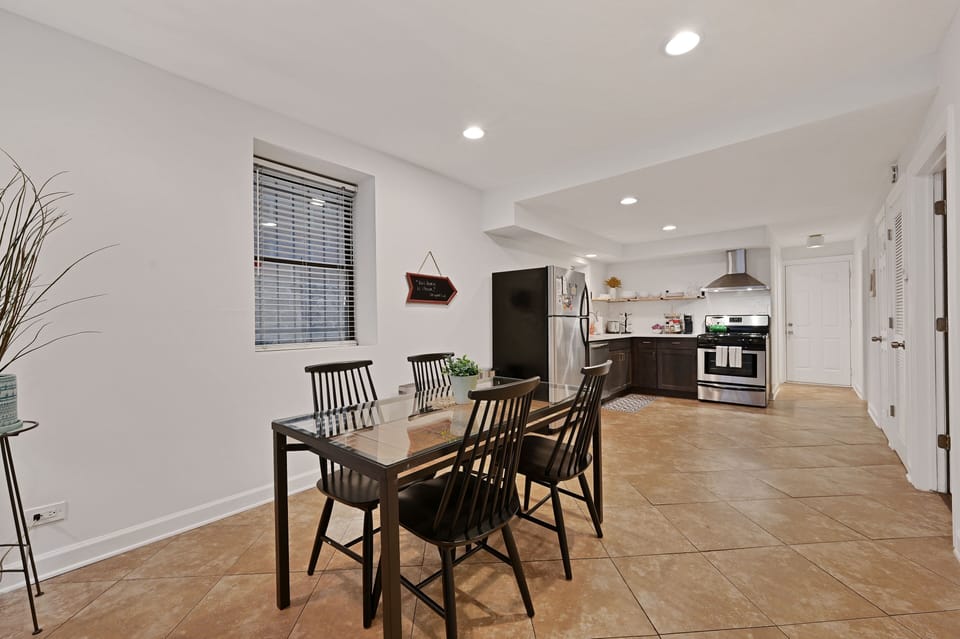 Floor, Flooring, Indoors, Dining Room, Dining Table