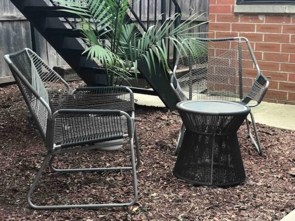 Chair, Furniture, Vegetation, Outdoors, Grass