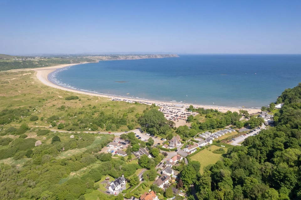 The sea view from Ty Florence, Gower