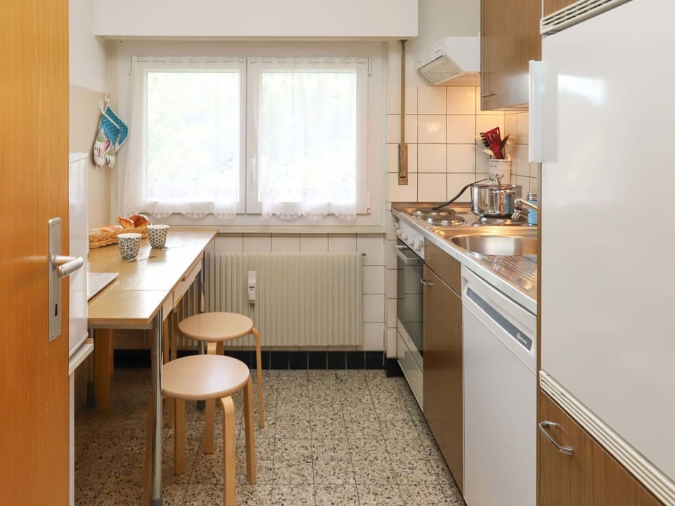 Cabinetry, Countertop, Furniture, Window, Kitchen, Kitchen Sink, Wood, Interior Design, Flooring, Table
