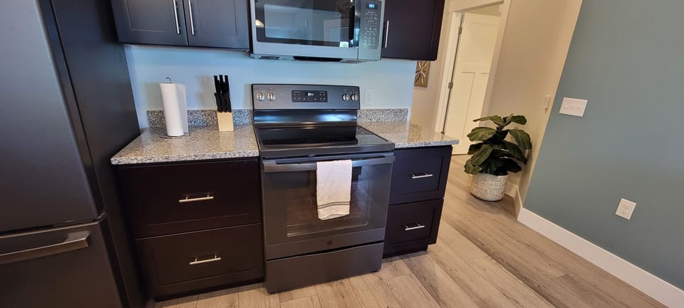 Kitchen - New Fridge, Stove/Oven and Microwave
