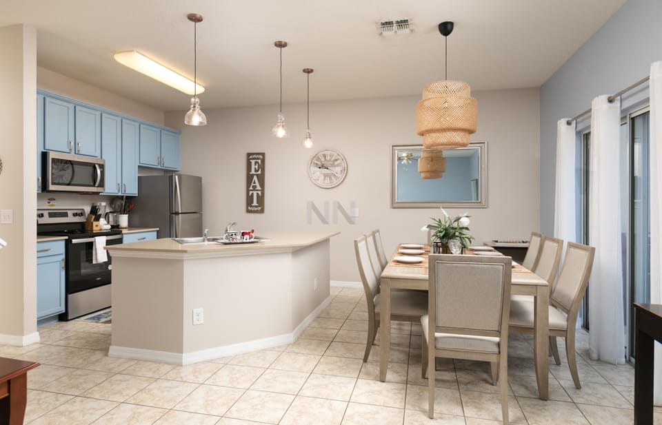 Dining room next to the kitchen for easy and enjoyable meals.