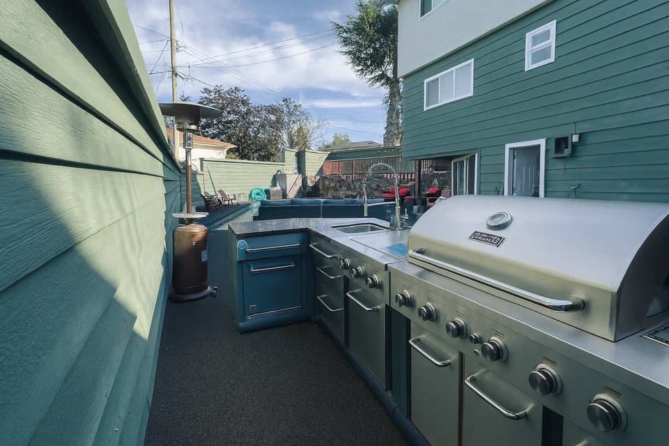 BBQ area