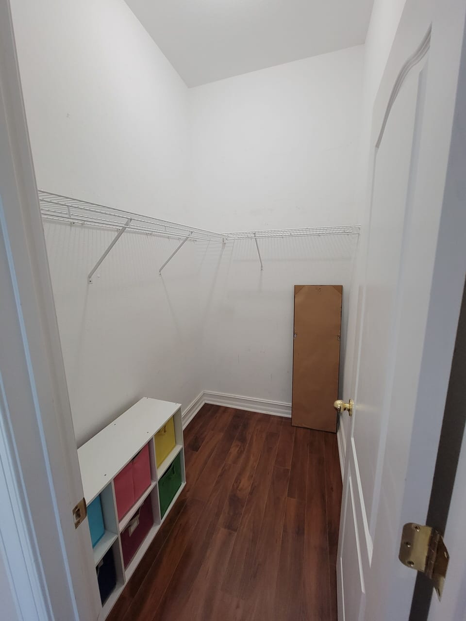 Walk in closet in the second bedroom