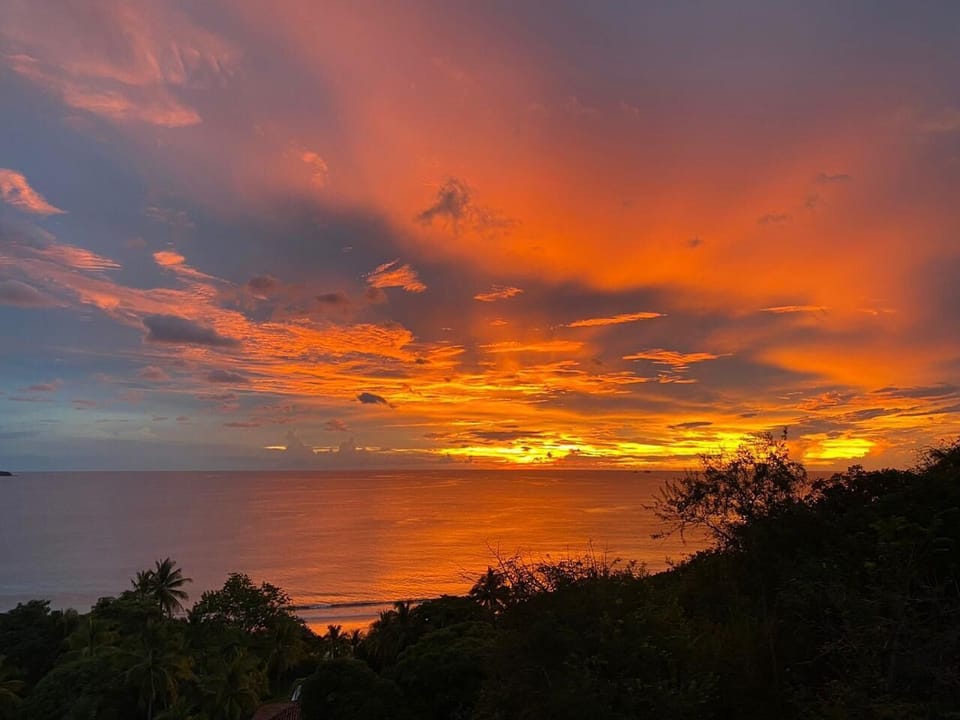 Sunset from your balcony