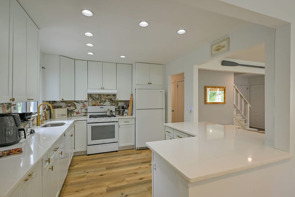 View of Chef's Kitchen with everything you need. 