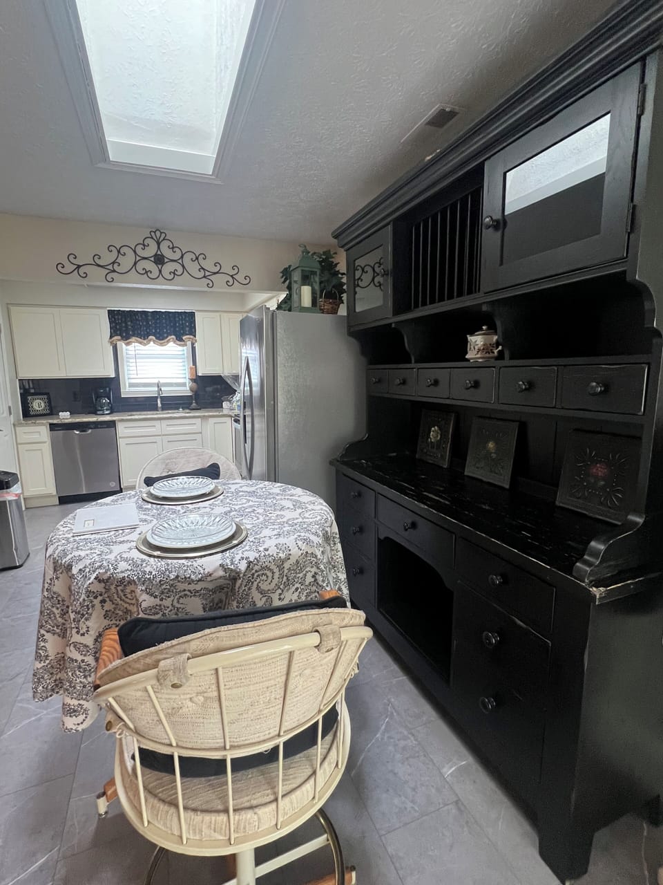 View from entering the unit, looking toward the kitchen.