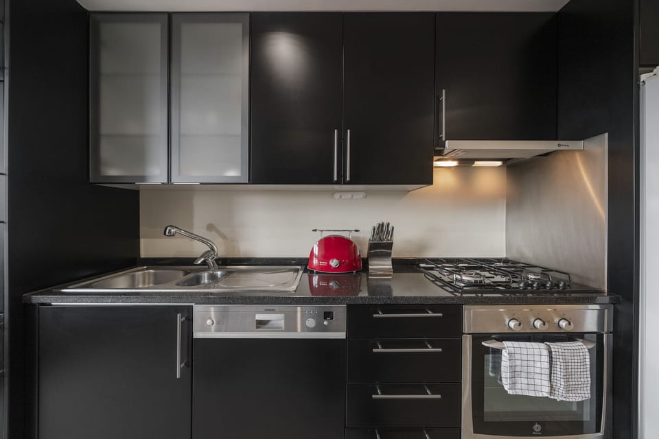 Fully equipped kitchen