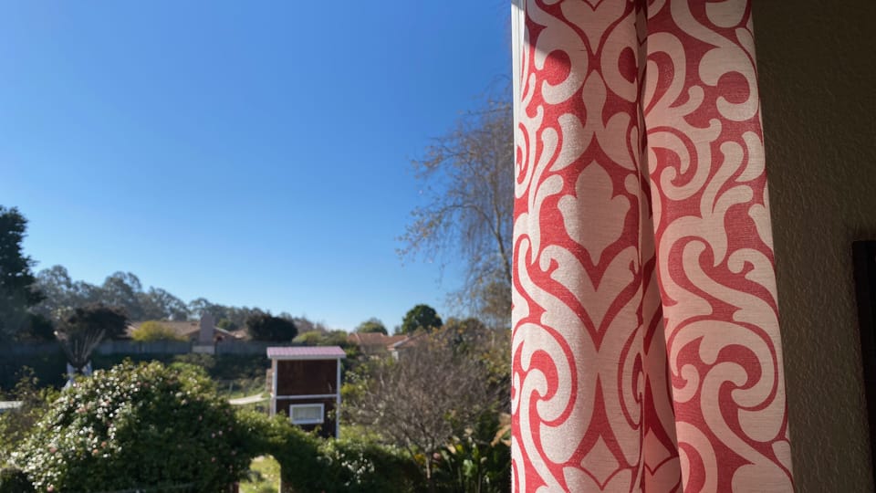 View out from King bedroom