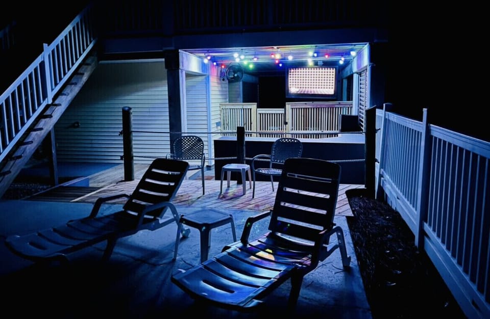 Pool Deck and Tiki Bar