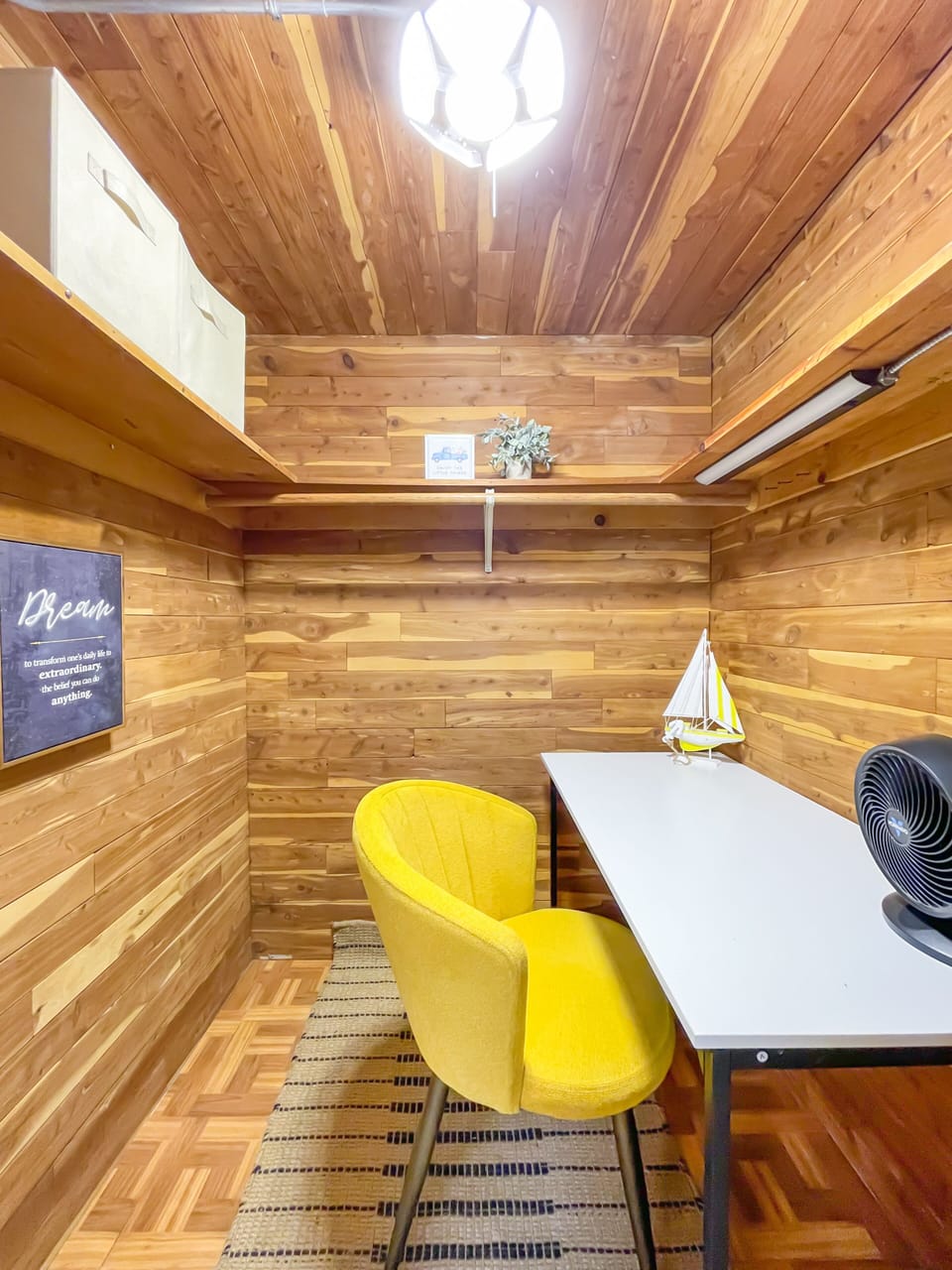 Dedicated office space!