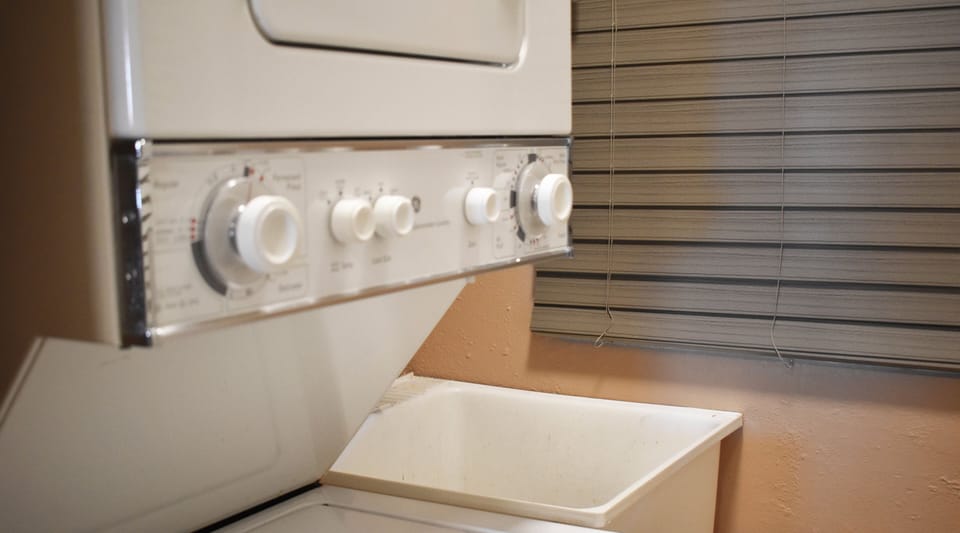 Equipped with washer and dryer
