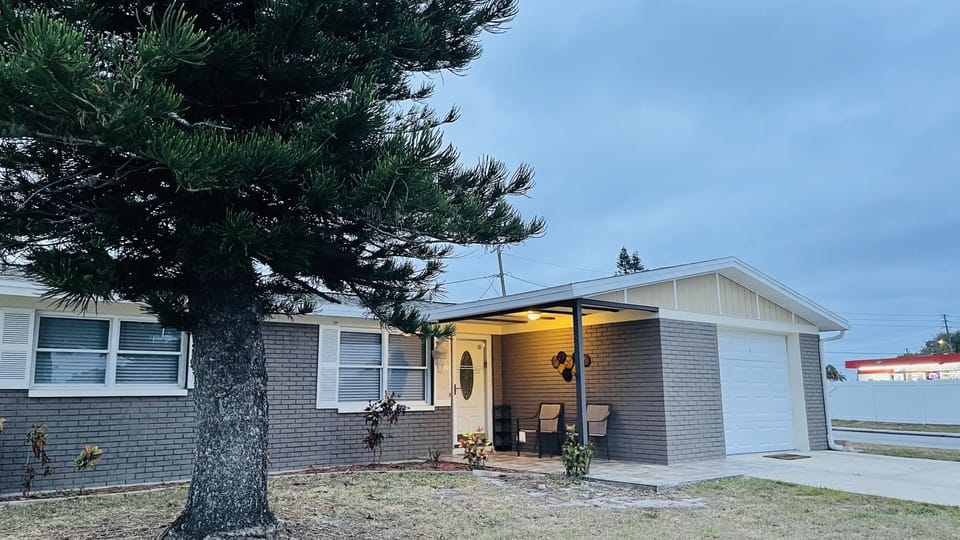 Front of the house