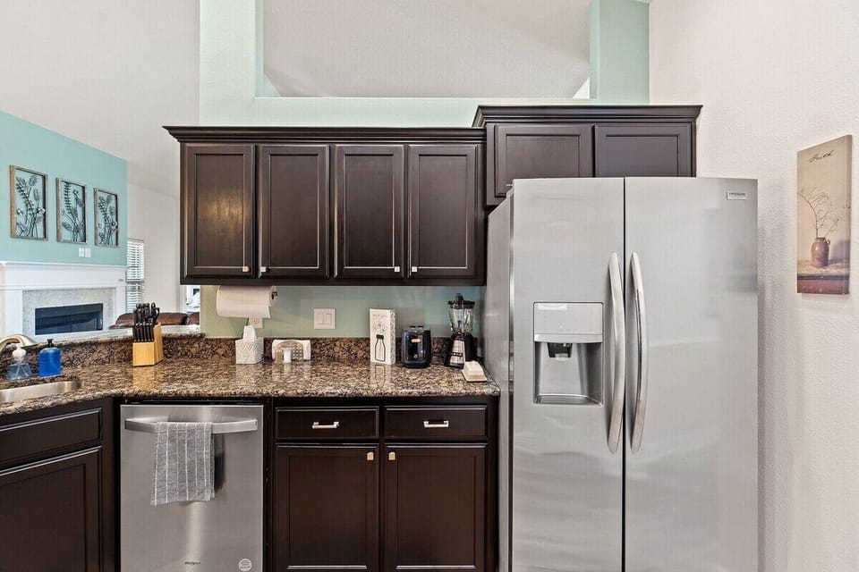 Open concept kitchen