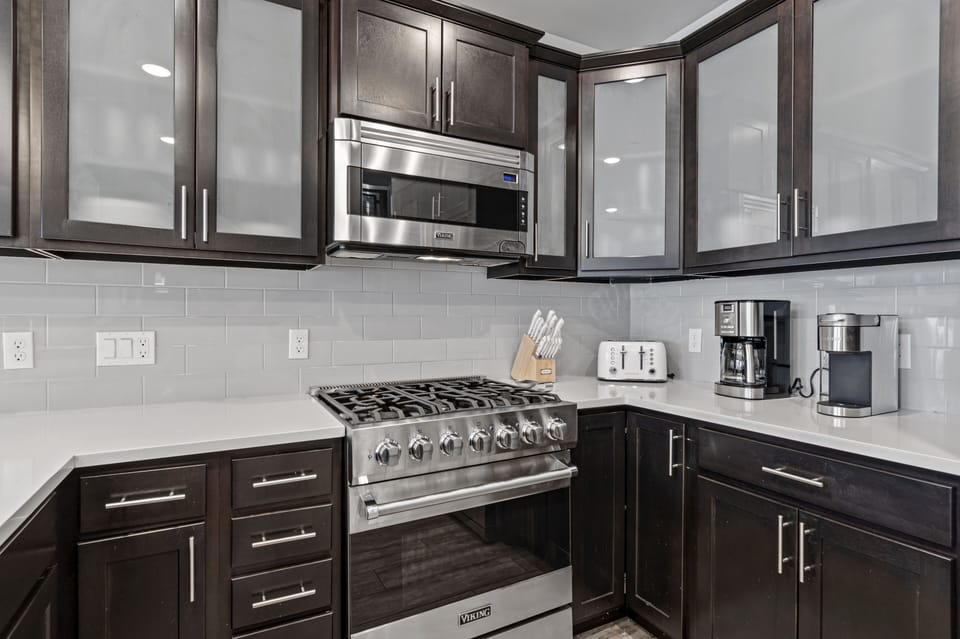 Stainless steel appliances