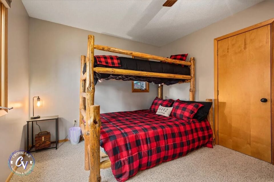 Twin XL over queen bunk bed Main level