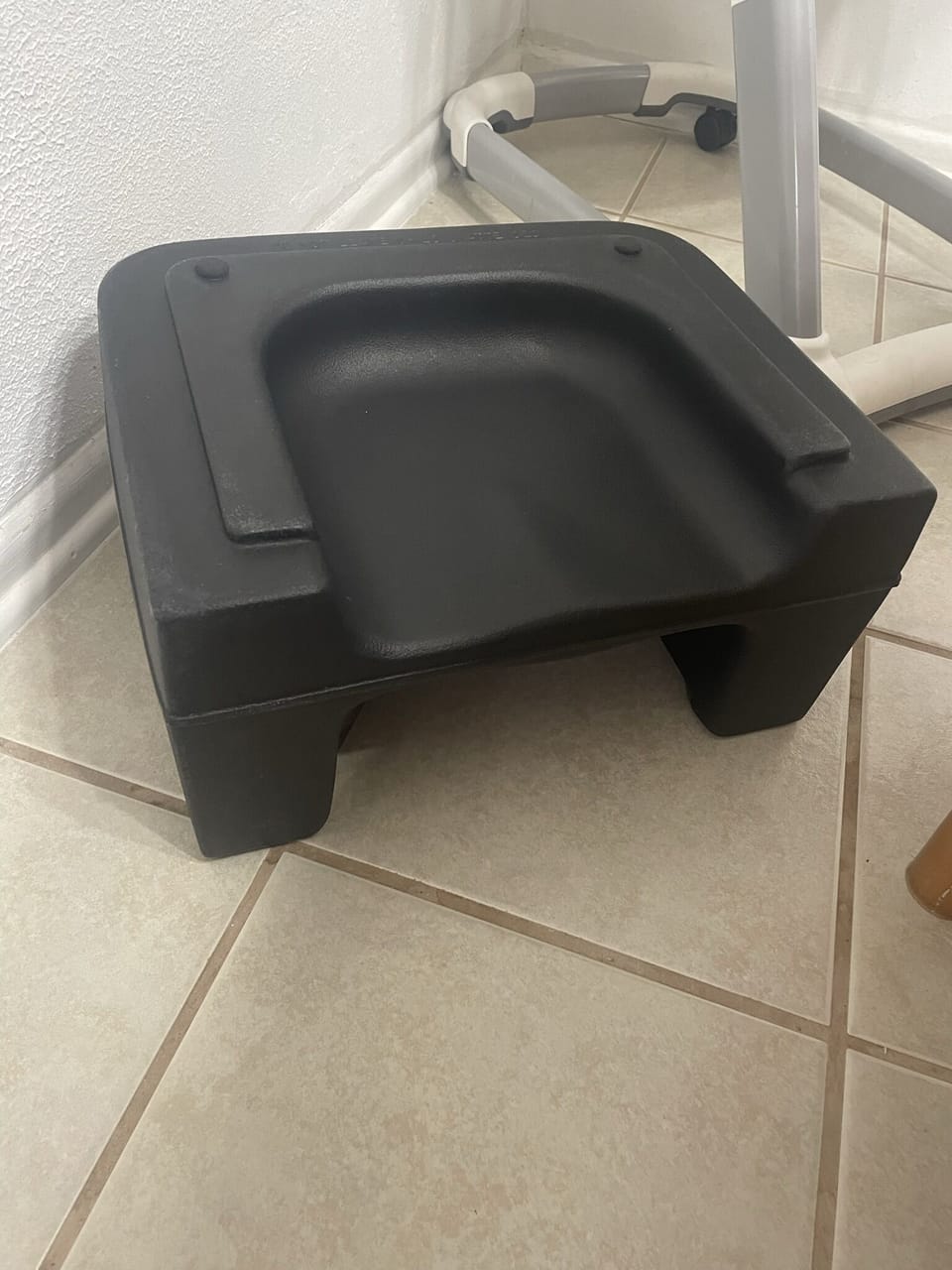 A booster chair is also available 