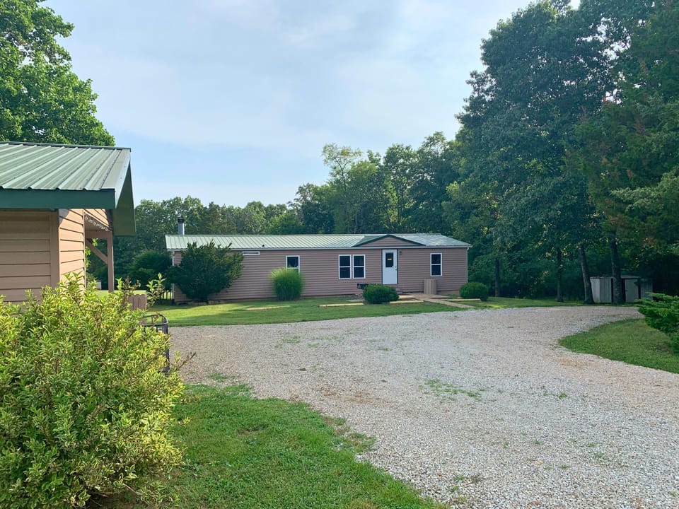 Front of home and Pavilion