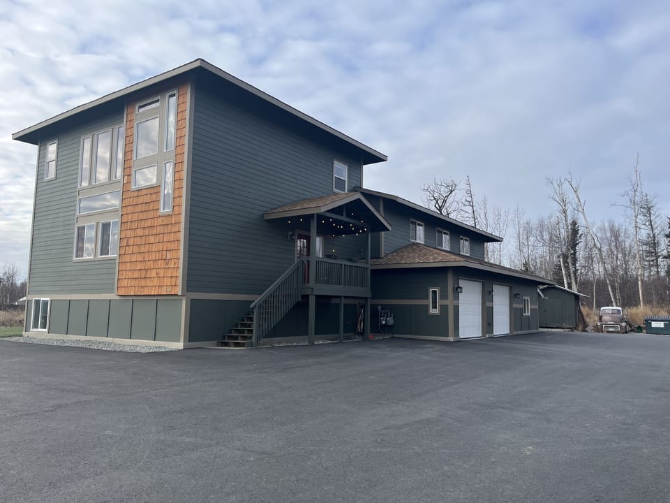 Front of the house