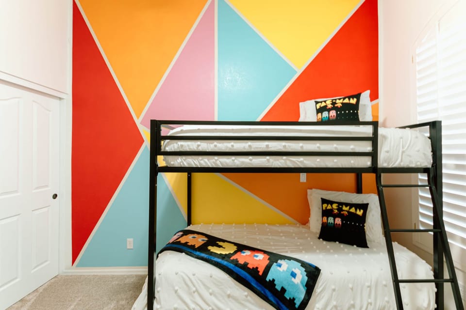 Pac Man Bunk Room