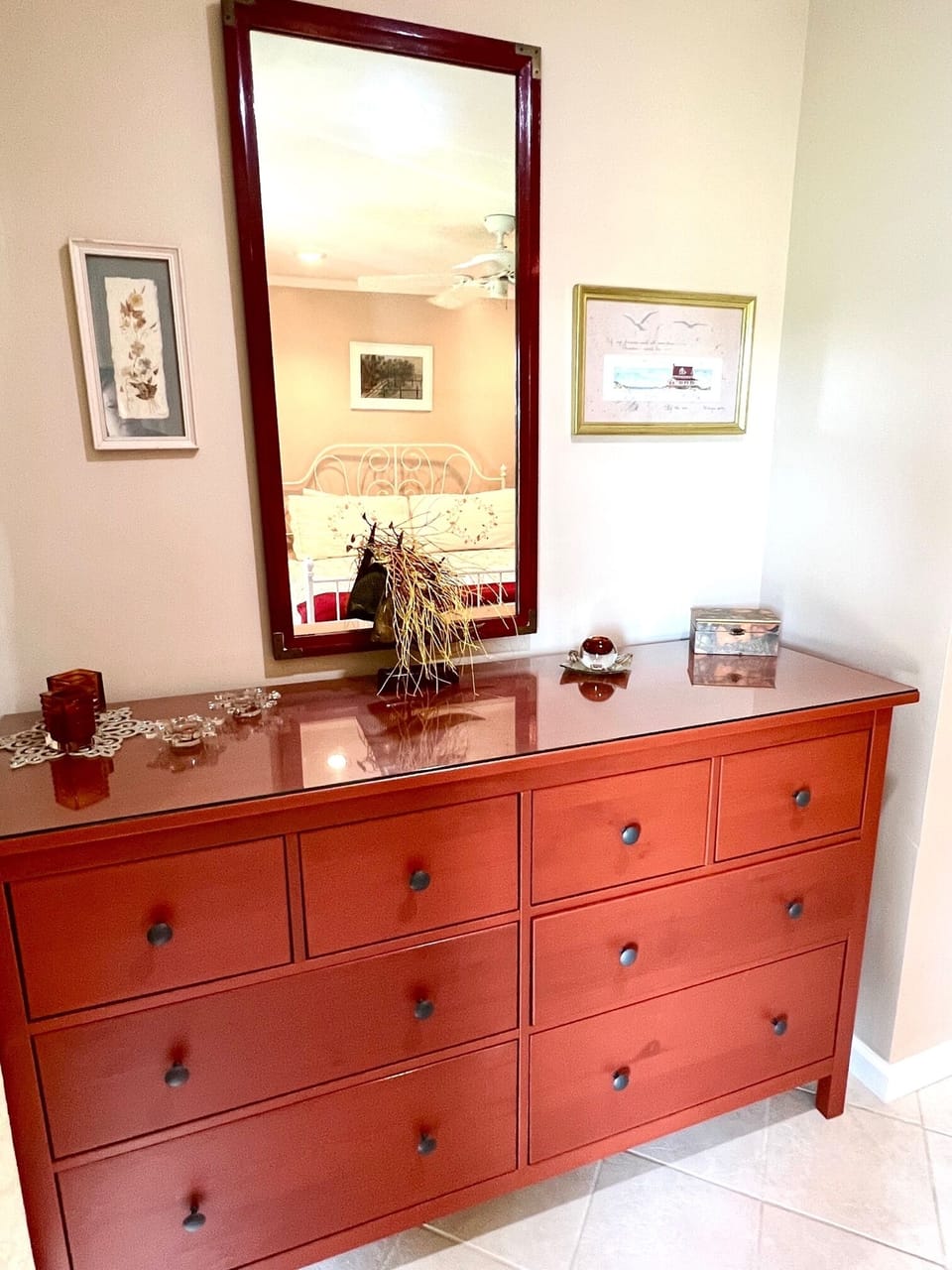 Unpack easily with the Dresser in the Guest Room.