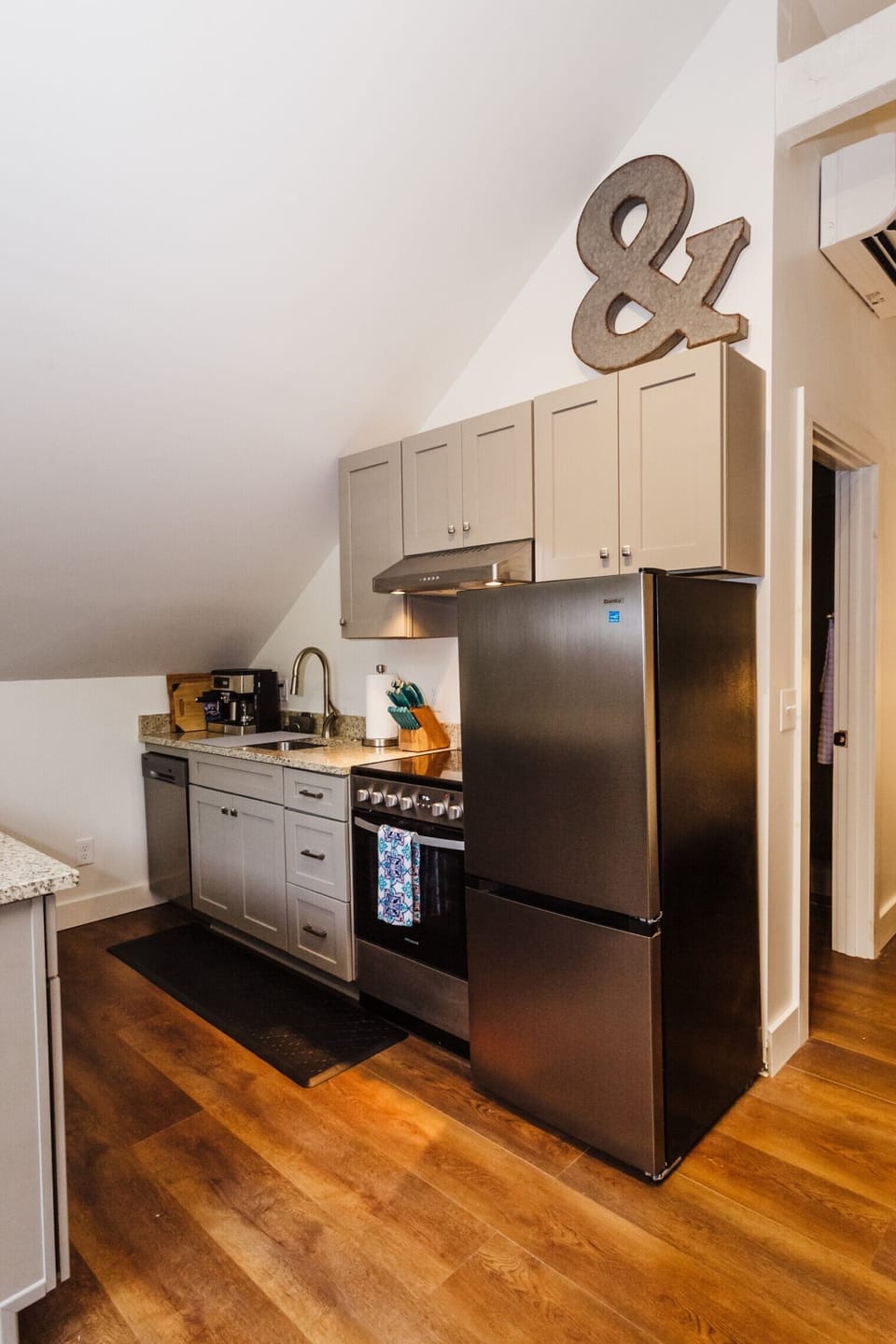 Kitchen is stocked and ready