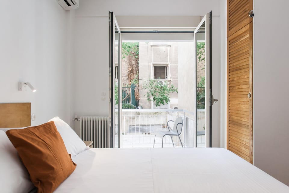 Bedroom 1 with private balcony