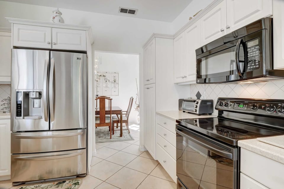 The Kitchen Has Lots Of Counter Space and Kitchen Gadgets