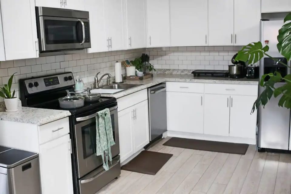 Fully Equipped Kitchen with all cooking essentials.