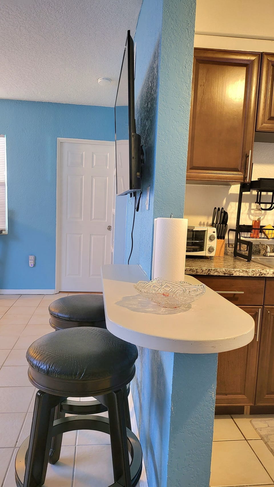 little bar area