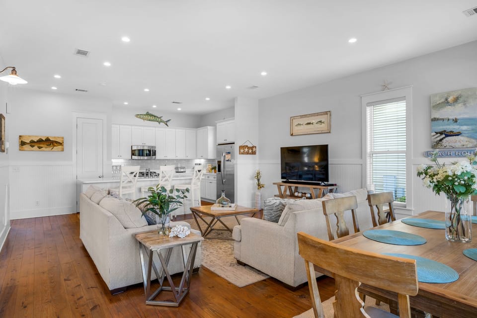 Spacious and open living room