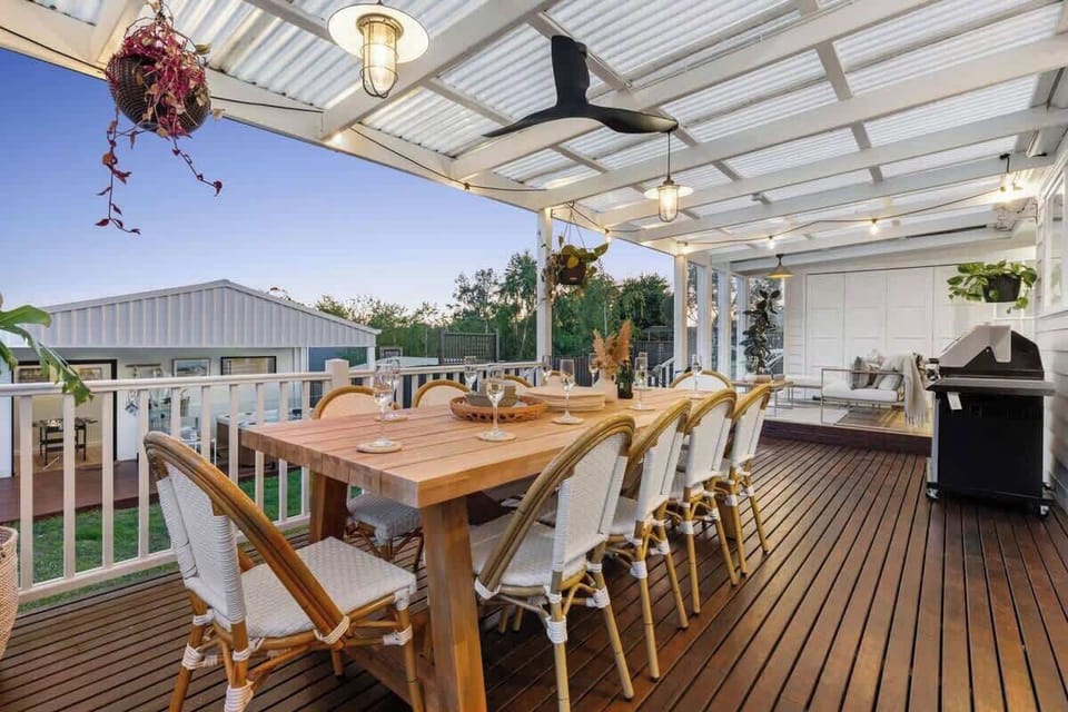BBQ equipped Alfresco with Dining & Lounge