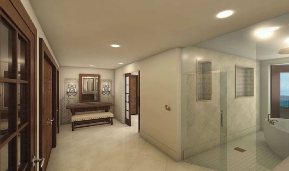 Master Bath Foyer